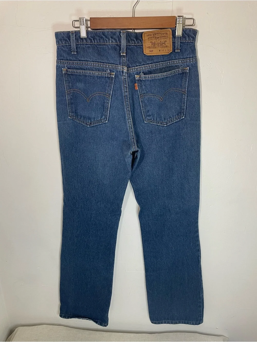Vintage Levi’s 517 Orange Tab Jeans
